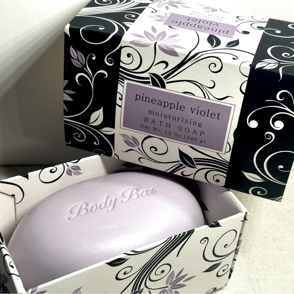 Pineapple Violet Bath Bar Soap 12oz -  CST, Fall River MA